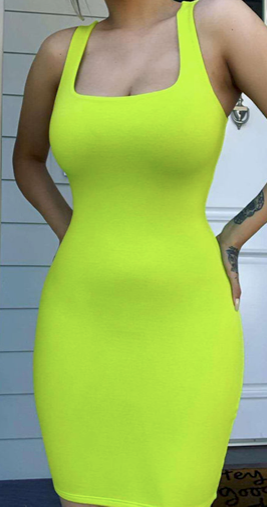 No Scrubs Bodycon Dress